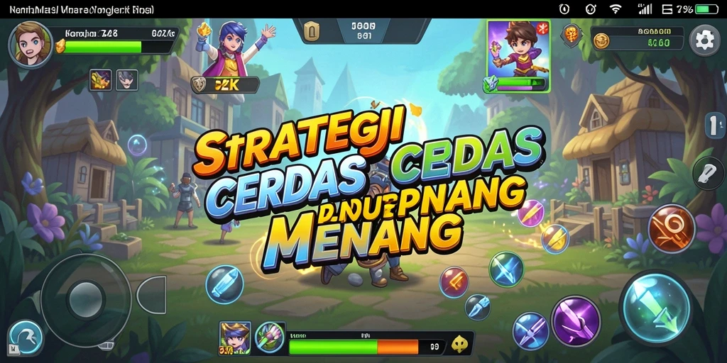 Tampilan gameplay strategis yang intens dan menantang di 5ZK.