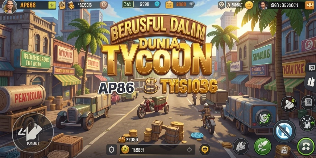 Tampilan layar dari gameplay AP686 yang mendebarkan.