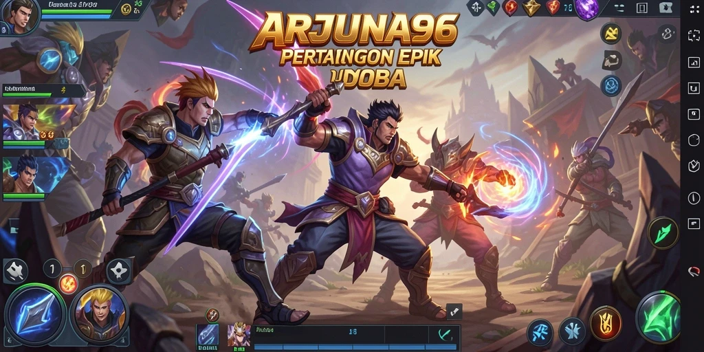 Gameplay ARJUNA96 yang mendebarkan dan penuh aksi.