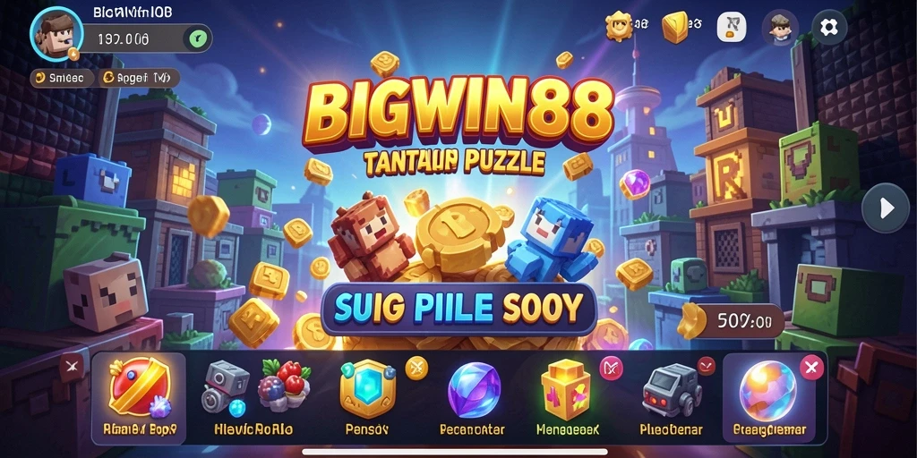 Menampilkan gameplay BIGWIN88 yang menantang dengan teka-teki menarik.