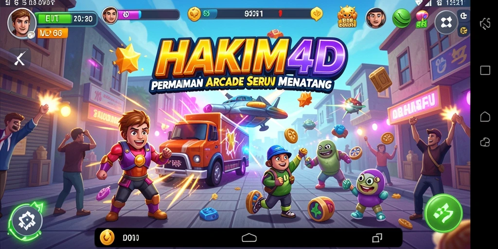 Screenshot gameplay HAKIM4D menampilkan aksi seru dan tantangan menarik.