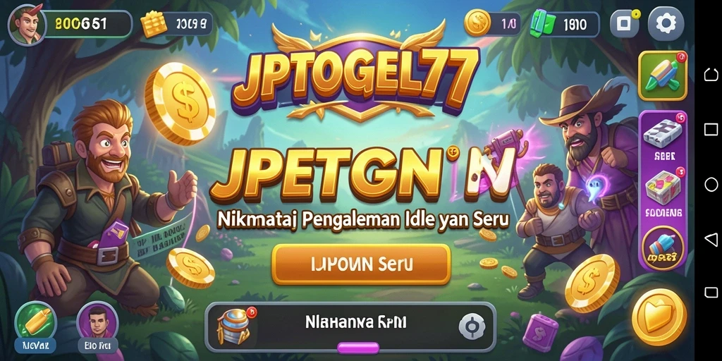 Tampilan gameplay JPTOGEL77 yang mengasyikkan dan interaktif.