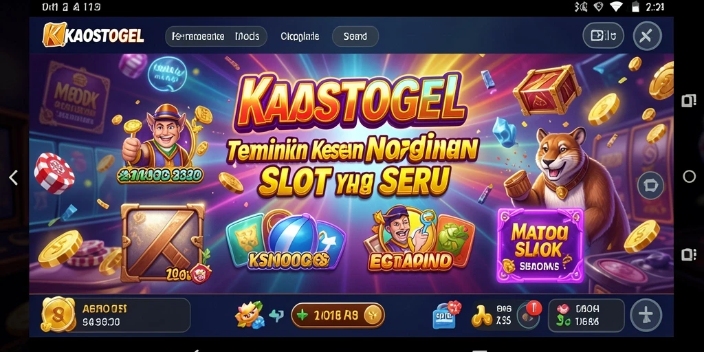 Tangkapan layar gameplay KAOSTOGEL menampilkan aksi Slot yang seru.