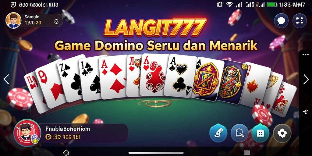 Tampilan gameplay LANGIT777 yang seru dan menarik.