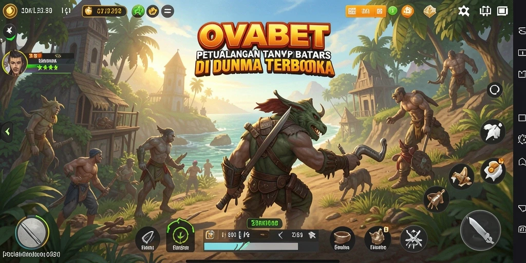 Gameplay seru dan menakjubkan di dunia terbuka OVABET.