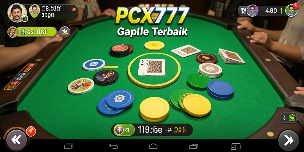 Tampilan gameplay seru di PCX777 dengan pemain yang aktif.